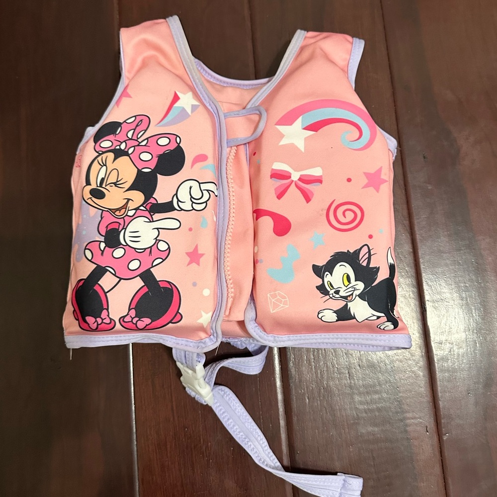 Pink Minnie Mouse Life Vest 18-24 months (2T)